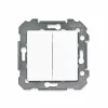 SIEMENS DELTA VIVA DOPPELWEGSCHALTER WEISS SIE003469 7