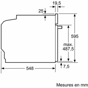 Kombiofen Mo Integrierbar 71l Mit Pyrolyse Edelstahl / Schwarz – Hb573abr0 – Siemens 15